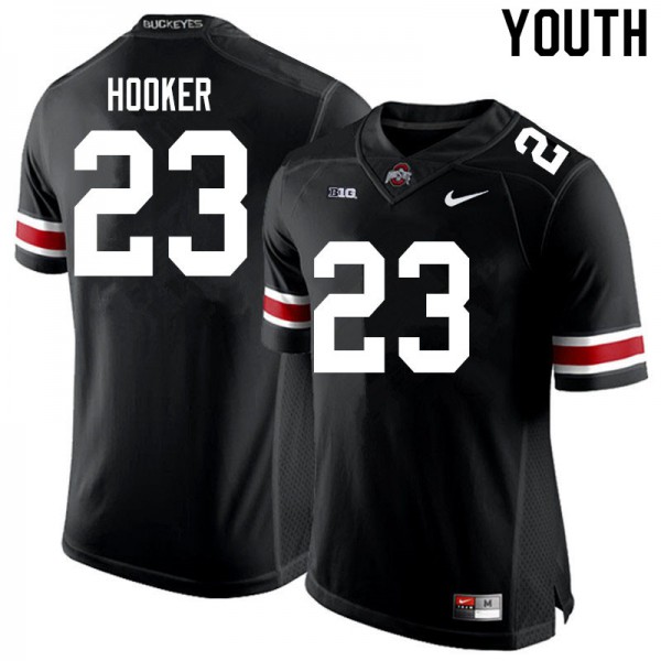 Ohio State Buckeyes #23 Marcus Hooker Youth College Jersey Black OSU79317